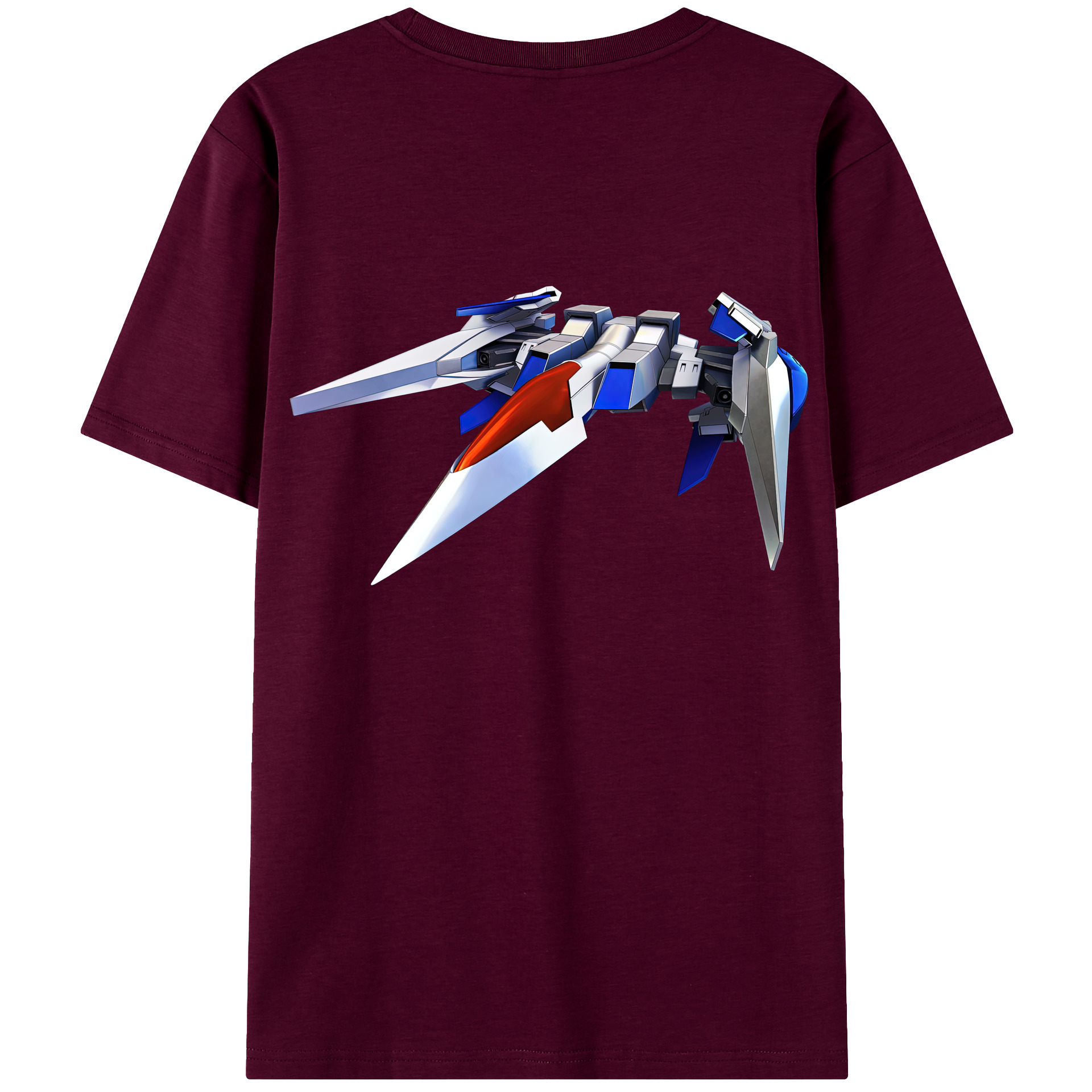 （画像用） 機動戦士ガンダム Mobile Suit Gundam レディース半袖Tシャツ(バックプリント)